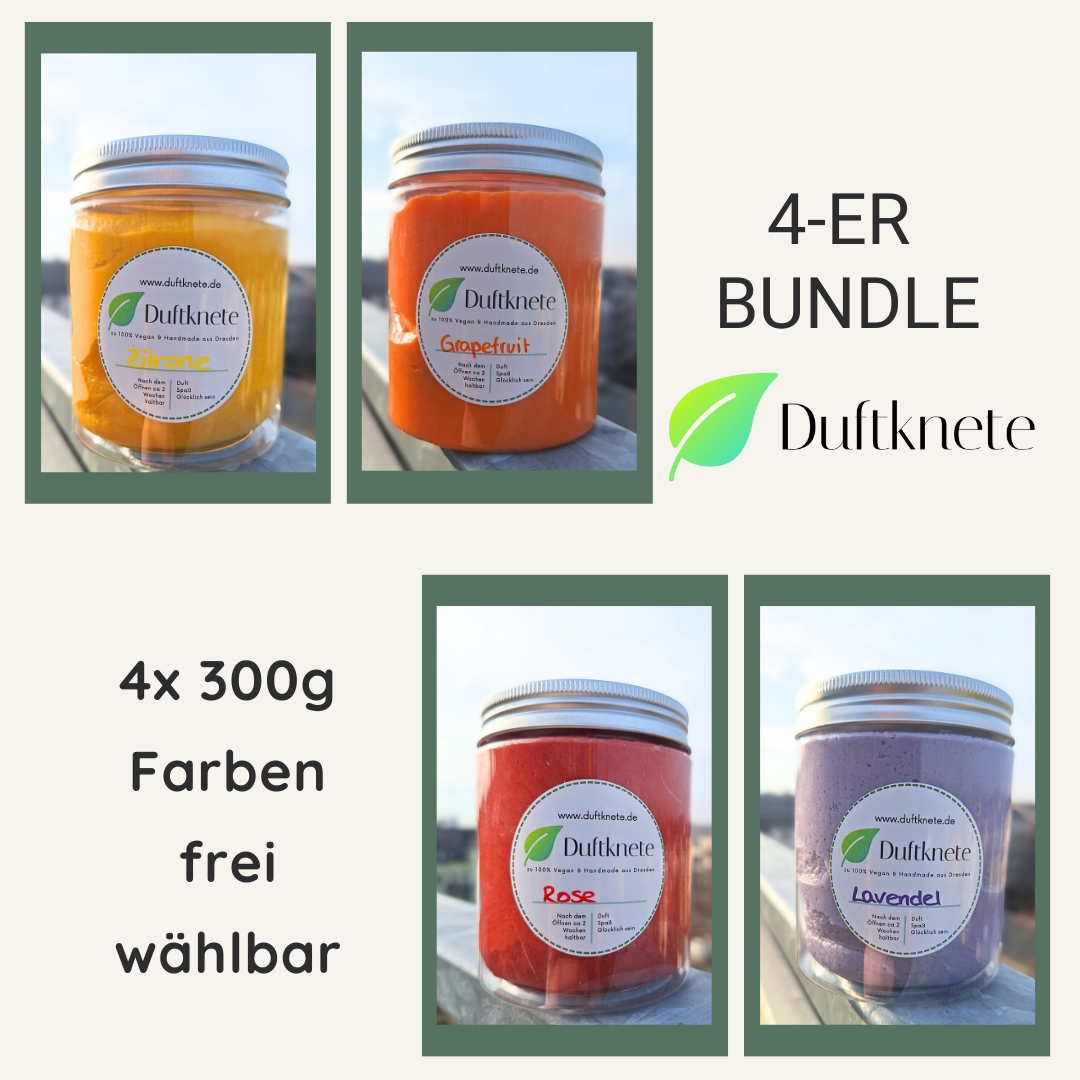 Duftknete - 4er Set